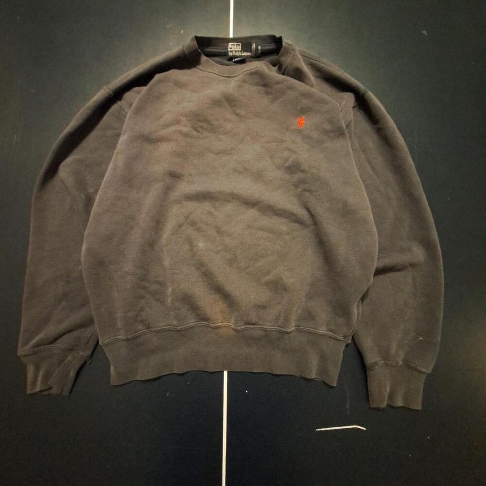 Ralph Lauren Men's Black and Navy Sweatshirt